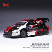 IXO 1/18 TOYOTA GAZOO YARIS GR RALLY1 WRC N 97 5th RALLY FINLAND 2023 LATVALA