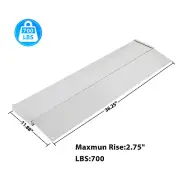 Ramp 5.15 Pounds Aluminum Portable Self Supporting Angled Entry Threshold
