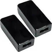 Mellisso 2X USB Stick Plastic Box Electronics Enclosure USB Flash Drive Housing Plastic Junction Box