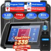 XTOOL IP819TP TPMS Programming Scanner Tool Tire Pressure Relearn Auto Diagnosis