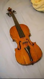 在飛比找旋轉拍賣優惠-古董小提琴 美國琴 羊腸弦 無標籤 100年以上