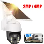 2MP 4MP WiFi Solar Camera Wireless Outdoor Solar Battery Security Camera System