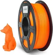 PLA Plus PLA+ 3D Printer Filament 1.75mm 1KG Spool 3D Printing Filament Compatible Most FDM Printers (Sunny Orange)