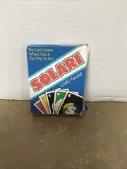 Rare Solari Card Game Okino Similar to Classic Euchre Open Box Sealed cards 1997