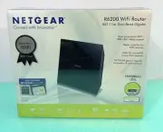 Netgear R6200 WiFi Router 802.11ac Dual Band Gigabit Brand New Sealed!