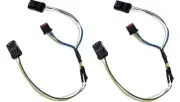 Custom Dynamics Micro Bullet LED Turn Signal Wiring Adapters #MPR-MICRO2-18ST