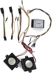 wheelfun HUINA Sound System Speaker Parts for 1/14 KABOLITE K970-100S RC Hydraulic Excavator DIY Construction Vehicle Model