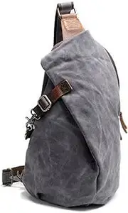 Grey Detachable Water-proof SLR Cameras Chest Bag