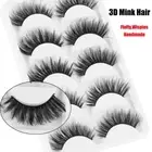 Multilayer Wispy Fluffy 3D Faux Mink Hair Eye Lashes Extension False Eyelashes
