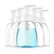 DAILY SPRAYER Liquid Soap Dispenser Pump Lotion Refillable Empty Bottles 5-PACK