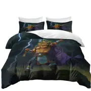 Fantasy Mythology Art God of Thunder Thor Quilt Cover