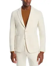 Boss Boss Hanry Cotton Jersey Slim Fit Unstructured Suit Jacket
