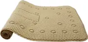 Waffle Texture Anti-Slip Spa Bath Mat - Soft Cushioned Bathroom Tub Mat