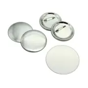 ChiButtons 58mm Metal Pin Badge Round [Metric System] (300 Sets)