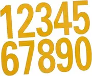 SHINEOFI Mailbox Number Stickers Sheets Reflective Outdoor Letter Decals Easy Apply