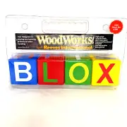 Vintage Toy 'ABC Block Set #399' WoodWorks Reeves International 1970s? Unopened!
