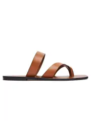 A.Emery | Carter Sandal in Deep Tan | The UNDONE