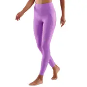 SKINS Compression Series 3 Women's S Skyscraper Tights Sportwear Iris Orchid