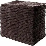 Simpli-Magic 79223 Brown Hand Towels, Size: 16” x 27”, 12 Pack