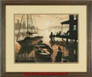 DIMENSIONS PEACEFUL SILHOUETTE 35018 Counted Cross Stitch Kit 13" x 10"