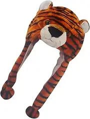 [CALLARON] Comfortable Elastic Tiger Hat for Adorable Animal Accessory for Costumes Photo Shoots Parties Durable Decorative Supply