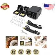 Complete Pyrography Set: 60W Professional Wood Burner with Quick Heat Response