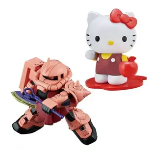 BANDAI 萬代 SDCS鋼彈系列CS 夏亞專用薩克II x 凱蒂貓HELLO KITTY 組裝模型