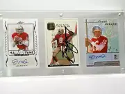 1994 2021 2024 - Hall of Famers Joe Montana & Steve Young (3 Auto Cards)