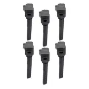 826036 MSD Ignition Coil - Ford EcoBoost - 2.7L / 3.0L V6 - Black - 6-Pack