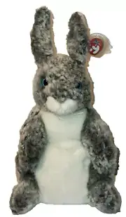 Ty Beanie Buddy HOPPER the Bunny Rabbit 12.5" NEW MWMTs Plush Stuffed Animal Toy