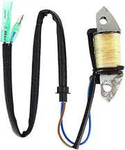 Ignition Charge Coil Compatible With Yamaha 25Q EOS/L 40 K40J 40H C40 40V 50 P50 50D 50H 6H5-85520-00 63D-85520-00 63D-85520-01 Stator Coil