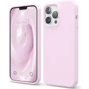 Silicone Phone Case For iPhone 13 Pro Max Shockproof Microfiber Lining - Lilac