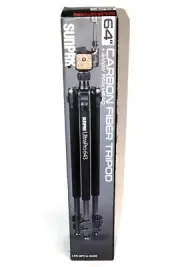 Sunpak UltraPro 643 64" Carbon Fiber Tripod + 3 Way Pan Head - NEW!
