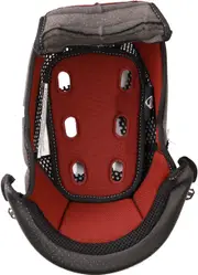 Nolan N100-6, lining , color: Dark Red , size: XXS