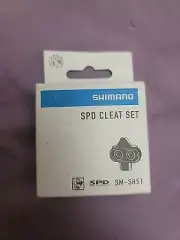 Shimano SPD Mountain Cleats SM-SH51 With Cleat Nuts Pair