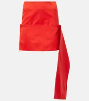 [Plan C] Plan C Satin miniskirt AU 2 orange