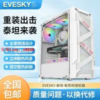 在飛比找樂天市場購物網優惠-【最低價】【公司貨】積至EVESKY 泰坦Pro電腦機箱臺式