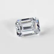 IGI Certified 3 Ct. Emerald Cut CVD Diamond G Color VS1 Clarity For Ring