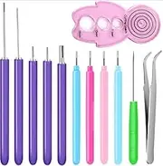 Quilling Tools Set,Multi-Colored Paper Flower Quilling Tools Suit for Art Craft DIY Cardmaking Project