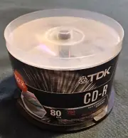 TDK CD-R Discs 31 80 Min. 700 MB Recordable Discs