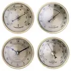 Diameter 90mm Thermometer Hygrometer Wall Hanging Barometer for Laboratories