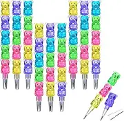 WELANE Stackable Pencils, 12 PCS Plastic Color Bead Buildable Stationery Supplies for Drawing, Sketching, School, Office Supplies (13cm/5.11in)