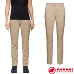 【MAMMUT 長毛象】HIKING PANTS 女 彈性透氣休閒長褲.輕量機能登山健行褲/1022-00430-7459 野生棕