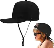 [AIDIER] Kids Baseball Cap with Chin Strap Boys Girls Adjustable Snapback Caps Trucker Hat Child UV Protection Hats Windproof Summer Sun Hat for Sports