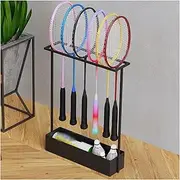 Tennis Racket Storage Rack,Badminton Racket Organizer Rack Save Space, Umbrella Storage Rack, for Badminton Racket Tennis Racket Skipping Rope Umbrella