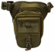 Green Army-Style Shoulder Bag (Pack of: 1) - AB6-CB-YW