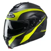 HJC C91 Taly Modular Street Helmet SM Hi-Viz Yellow/Blue
