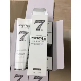 [韓國肯妮] 韓國 晶鑽7貴婦潔白牙膏 130g 牙膏界HERMES