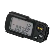 User Friendly Step Counter with Waist Clip Lane Rope and Historical Data