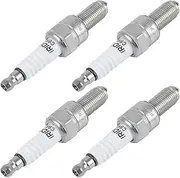 SCITOO Iridium Platinum Spark Plugs for Polaris Ranger RZR 570,Ranger 900 Xtreme Performance & Ducati 749,998 Matrix,ST3 & for Kawasaki ZRX1 & for Suzuki DR350 & for Yamaha FZ8 CR9EIX 4 pcs